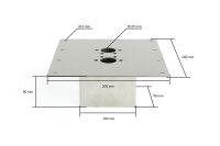 Bodenmontagehalter BH