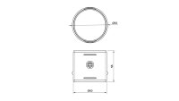 Wandadapter-Stecker