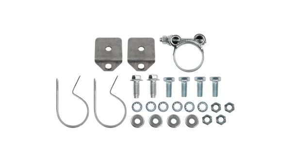 Montageset für Abgasrohr und Heizer