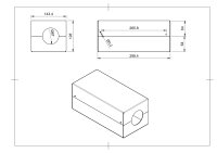 Stainless steel installation box for Autoterm Air 2D...